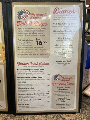 Menu photo 2 Mossman's Westchester Restaurant Bakersfield, CA Menu photo 2 Mossman's Westchester Restaurant Bakersfield, CA