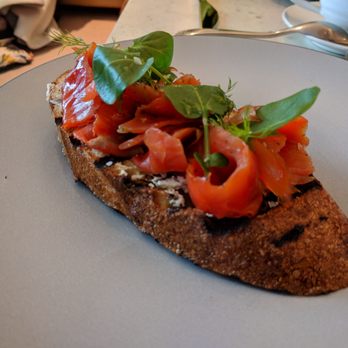 Botanist - Salmon tartine - Canadian (New) Near Me - Vancouver, British Columbia Botanist - Salmon tartine - Canadian (New) Near Me - Vancouver, British Columbia