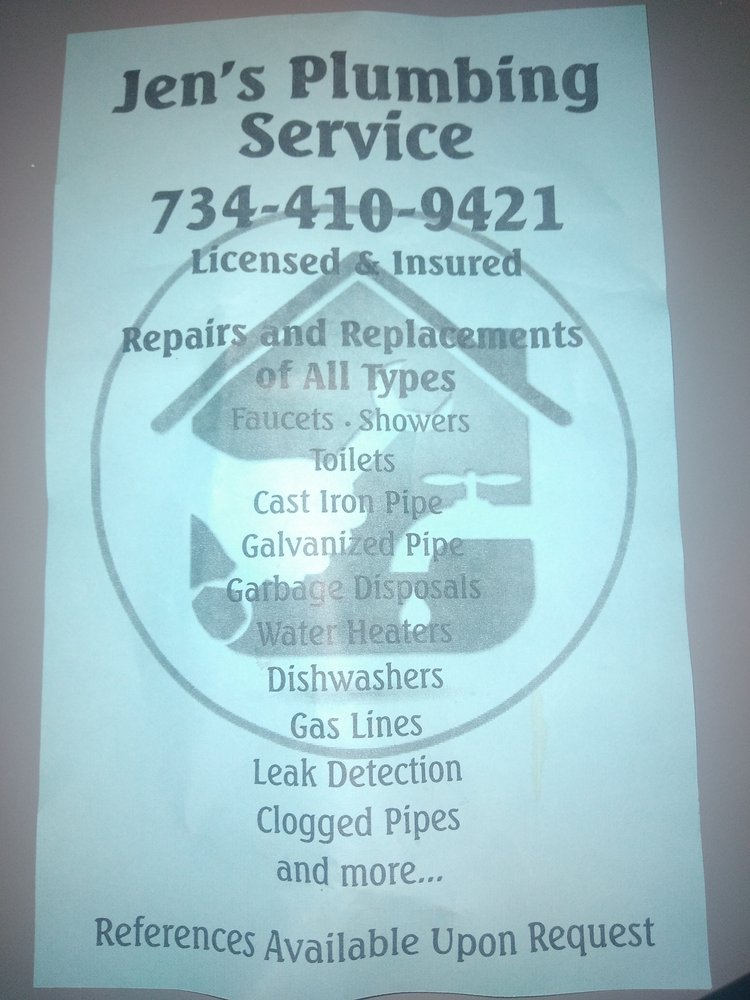 Slide of Jens Plumbing Service