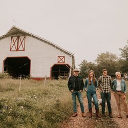 Dock Southern Farms - Our 1937 barn provides shelter for our animals is the backdrop for stunning photography sessions.