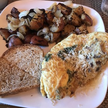 Ladles - Bacon, Asiago and Spinach Omelet - Italian Near Me - Springdale, Pennsylvania