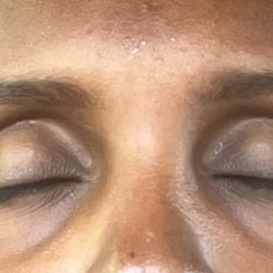The Threading Place & Skin Care - Uneven eyebrows did not even bother to clean the wax off my face. my eyebrows look better before I went in. Very disappointed.