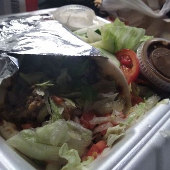 Gyro Bros - A very full sandwich and fresh salad with a 22oz drink included for $7,00 - Greek Near Me - Atlanta, Georgia Gyro Bros - A very full sandwich and fresh salad with a 22oz drink included for $7,00 - Greek Near Me - Atlanta, Georgia