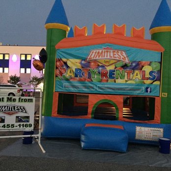Limitless Party Rentals - Inflatable castle bounce house - Party Equipment Rentals Near Me Limitless Party Rentals - Inflatable castle bounce house - Party Equipment Rentals Near Me