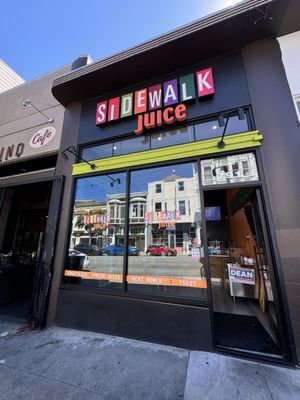 Sidewalk Juice- Haight Street by null