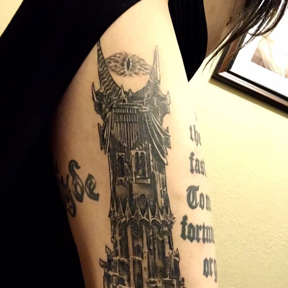 Victorum Tattoo - Healed Tower of Sauron done by Justin 3 - Tattoo Near Me - Scottsdale, Arizona Victorum Tattoo - Healed Tower of Sauron done by Justin 3 - Tattoo Near Me - Scottsdale, Arizona