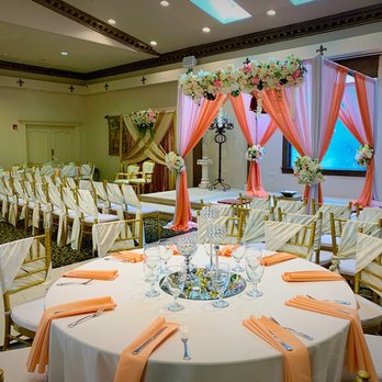 Your Events Decor - Hindu wedding Mandap setup with lunch table setups for guests at Arlington. - Wedding Planning Near Me - Irving, Texas Your Events Decor - Hindu wedding Mandap setup with lunch table setups for guests at Arlington. - Wedding Planning Near Me - Irving, Texas
