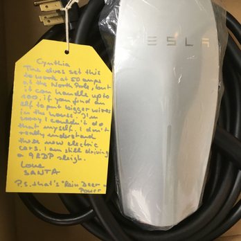 A-EV Installs - Note from Santa - Electricians Near Me