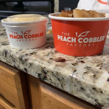 Peach Cobbler Factory - PEACH COBBLER. - Desserts Near Me - Tampa, Florida Peach Cobbler Factory - PEACH COBBLER. - Desserts Near Me - Tampa, Florida