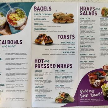 3Natives - Menu side 1 - Juice Bars & Smoothies Near Me - Phoenix, Arizona