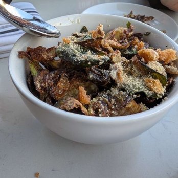 Grey Ghost - 3/2026 Brussels sprouts with hot honey $14 - American Near Me - Detroit, Michigan Grey Ghost - 3/2026 Brussels sprouts with hot honey $14 - American Near Me - Detroit, Michigan