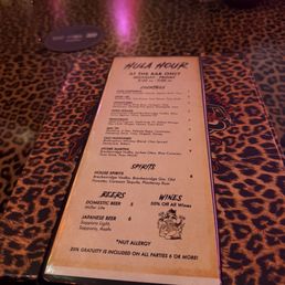 HH menu
