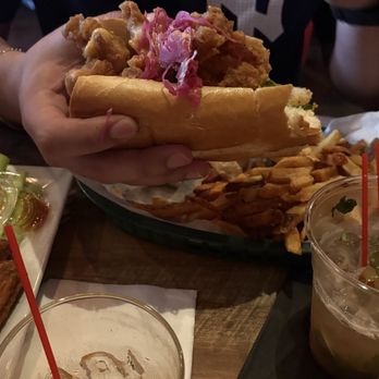 Bronx Drafthouse - Shrimp Po'Boy Sandwich - Beer Bar Near Me - Bronx, New York