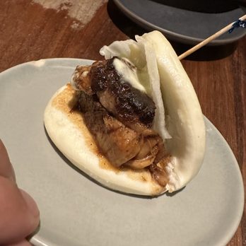 Ippudo San Francisco - The pork bun. Super juicy and tender. - Ramen Near Me - San Francisco, California