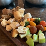 Photo of The Melting Pot - El Paso - El Paso, TX, United States. Sides for the cheese dip!