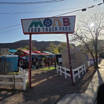 Moab Food Truck Park - Moab Food Truck Park Entrance - Food Court Near Me - Moab, Utah Moab Food Truck Park - Moab Food Truck Park Entrance - Food Court Near Me - Moab, Utah