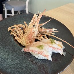 Ama ebi or sweet shrimp Ama ebi or sweet shrimp