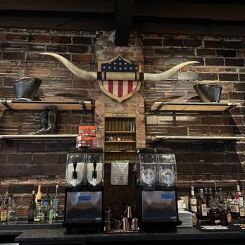 Dukes N’ Boots -  a bar with a bull's head on the wall - Burgers Near Me - Willoughby, Ohio