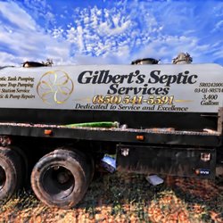 Gilbert's Septic Services - Bigger septic truck getting ready to be put to work.