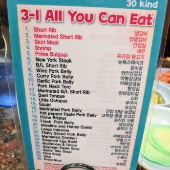 Shik Do Rak - 3-1 option AYCE.... 30 ITEMS - Korean Near Me - Irvine, California