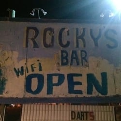 Rocky's Bar - Feckin' wifi!