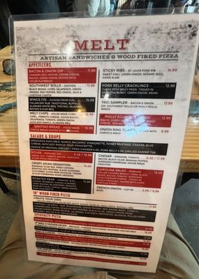 Menu photo 3 Melt Myrtle Beach, SC