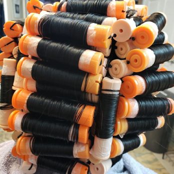 Creative Cuts & Curls - During (look how organized that is) - Hair Stylists Near Me - Fremont, California Creative Cuts & Curls - During (look how organized that is) - Hair Stylists Near Me - Fremont, California