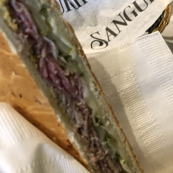 Sanguich - Half a Sanguich Cubano - Cuban Near Me - Miami, Florida Sanguich - Half a Sanguich Cubano - Cuban Near Me - Miami, Florida