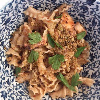 L'Oca d'Oro - The campanelle - this dish was a flavor bomb, and it was my first time having this type of pasta (loved it!) - Italian Near Me - Austin, Texas L'Oca d'Oro - The campanelle - this dish was a flavor bomb, and it was my first time having this type of pasta (loved it!) - Italian Near Me - Austin, Texas