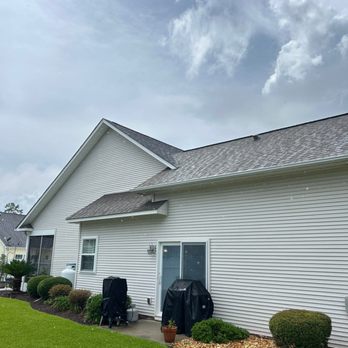 All American Property Services - This roof was just treated with Roof Maxx rejuvenation spray adding an addition 5 years of life to the shingle. - Roofing Near Me - Murrells Inlet, South Carolina All American Property Services - This roof was just treated with Roof Maxx rejuvenation spray adding an addition 5 years of life to the shingle. - Roofing Near Me - Murrells Inlet, South Carolina