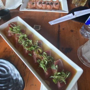 Sushi Ai - Yuzu Yellow Tail with Jalapenos - Sushi Bars Near Me - Long Beach, California