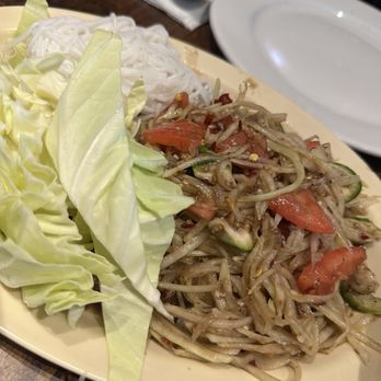 Champa Garden - 16. Laos Style Papaya Salad - Thai Near Me - Oakland, California Champa Garden - 16. Laos Style Papaya Salad - Thai Near Me - Oakland, California