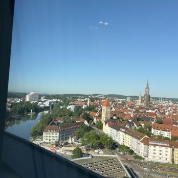 Maritim Hotel Ulm - That is the Danube River which is the view from our room. - Hotels Near Me - Ulm, BW