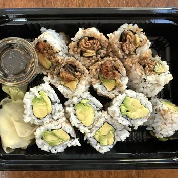 Izakaya - Eel roll (6) and Avocado roll (6) - Japanese Near Me - San Jose, California Izakaya - Eel roll (6) and Avocado roll (6) - Japanese Near Me - San Jose, California