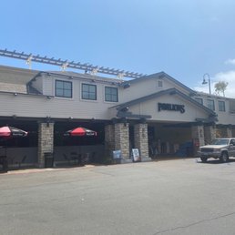 Outside front