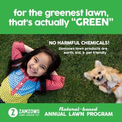 Zamzows - Zamzows Lawn Program is the best way to make your lawn green, without using harmful chemicals.