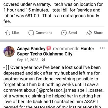 Hunter Super Techs - Heating & Air Conditioning/HVAC Near Me - Ada, Oklahoma Hunter Super Techs - Heating & Air Conditioning/HVAC Near Me - Ada, Oklahoma
