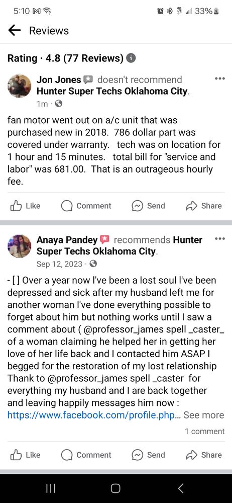 Slide of Hunter Super Techs