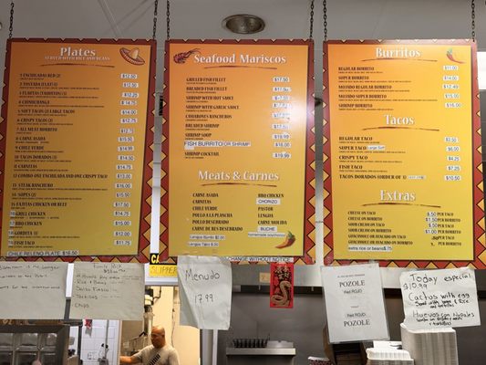 Menu photo 3 Senor Taco Taqueria San Jose, CA