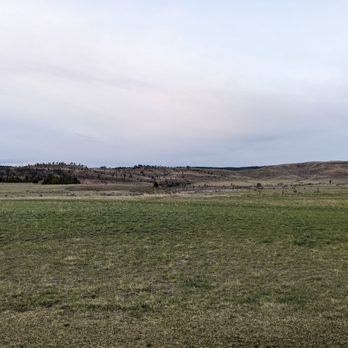 Columbus Eastbound - View of the Montana prairie from the Columbus Eastbound rest area - Rest Stops Near Me - Park City, Montana