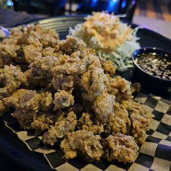 Pocha K - Crispy Gizzard. Dip it in the sauce for an even tastier experience! - Korean Near Me - Newark, California