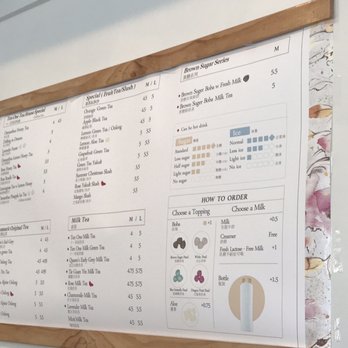 Ten One Tea House - menu - Bubble Tea Near Me - Boston, Massachusetts