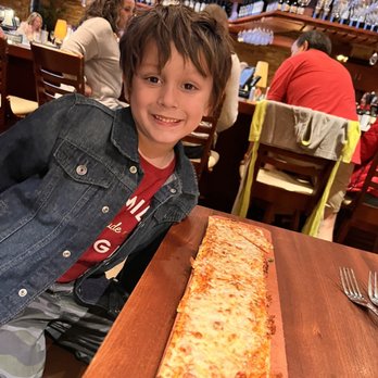 Seasons 52 - Cheese flatbread-he called it flat pizza. - Seafood Near Me - Tampa, Florida Seasons 52 - Cheese flatbread-he called it flat pizza. - Seafood Near Me - Tampa, Florida