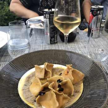 La Mandragola - Ravioli with duck liver.  Freaking yummy - Tuscan Near Me - San Gimignano, SI