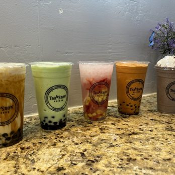 Tea Snow - 5 drinks to go - Coffee & Tea Near Me - Mesa, Arizona