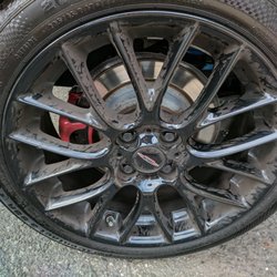 Soft Shine Car Wash - These are what my rims looked like after they washed the car and I got home.