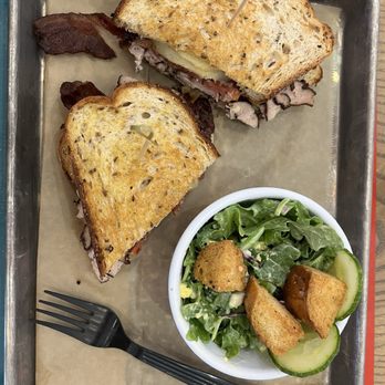 Bread Box Handcrafted Sandwiches - Reuben with side salad - Sandwiches Near Me - Orlando, Florida