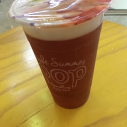 Chatime - Plum black tea...here we go!