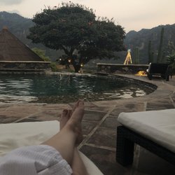 Hostal de la Luz - Pool area