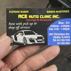 Keiji Auto Service - Elpidio's business card